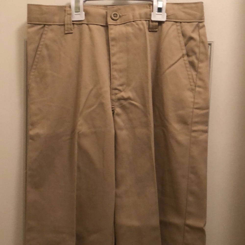 Old navy plain front khaki pants